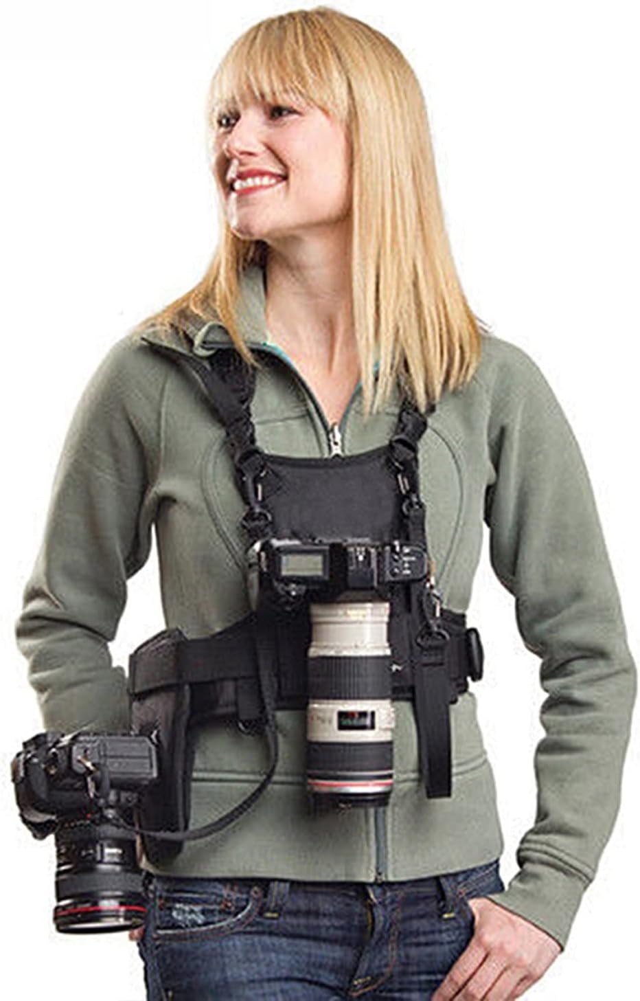 Photography Zone System - Переноска 2 DSLR камеры двойной плечевой