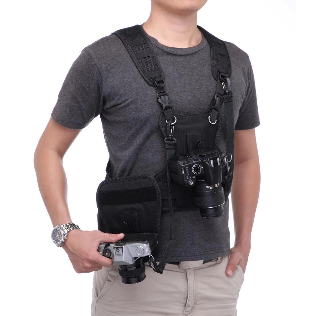 Переноска 2 DSLR камеры двойно – обзор и цена Photography Zone System